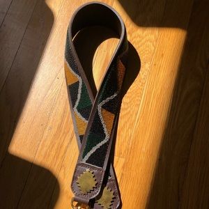 Nena and co. Kenya beaded strap 36.5” long